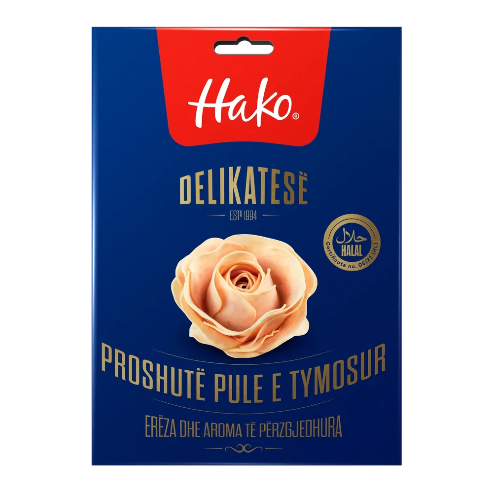 Hako, Proshutë pule e tymosur, 120g & 2.2kg